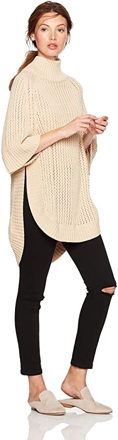 Amazon – Cable Stitch Women’s Rib-Collar Tunic Sweater