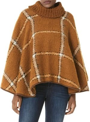 Sweater Turtleneck Poncho