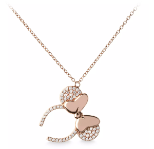 Unique Disney Lover Gifts Rose Gold Necklace