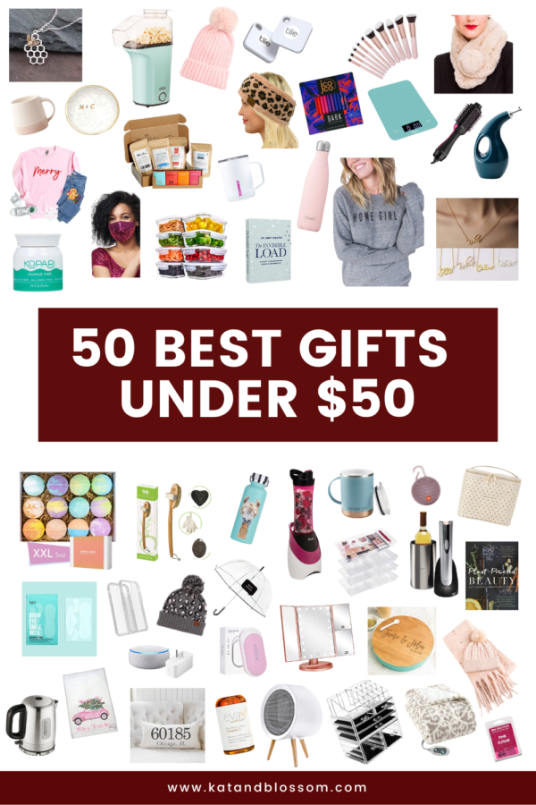 Unique Gift Guide: The Best 50 Under $50 For Her - Kat And Blossom