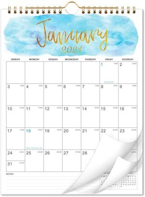 Watercolor Calendar