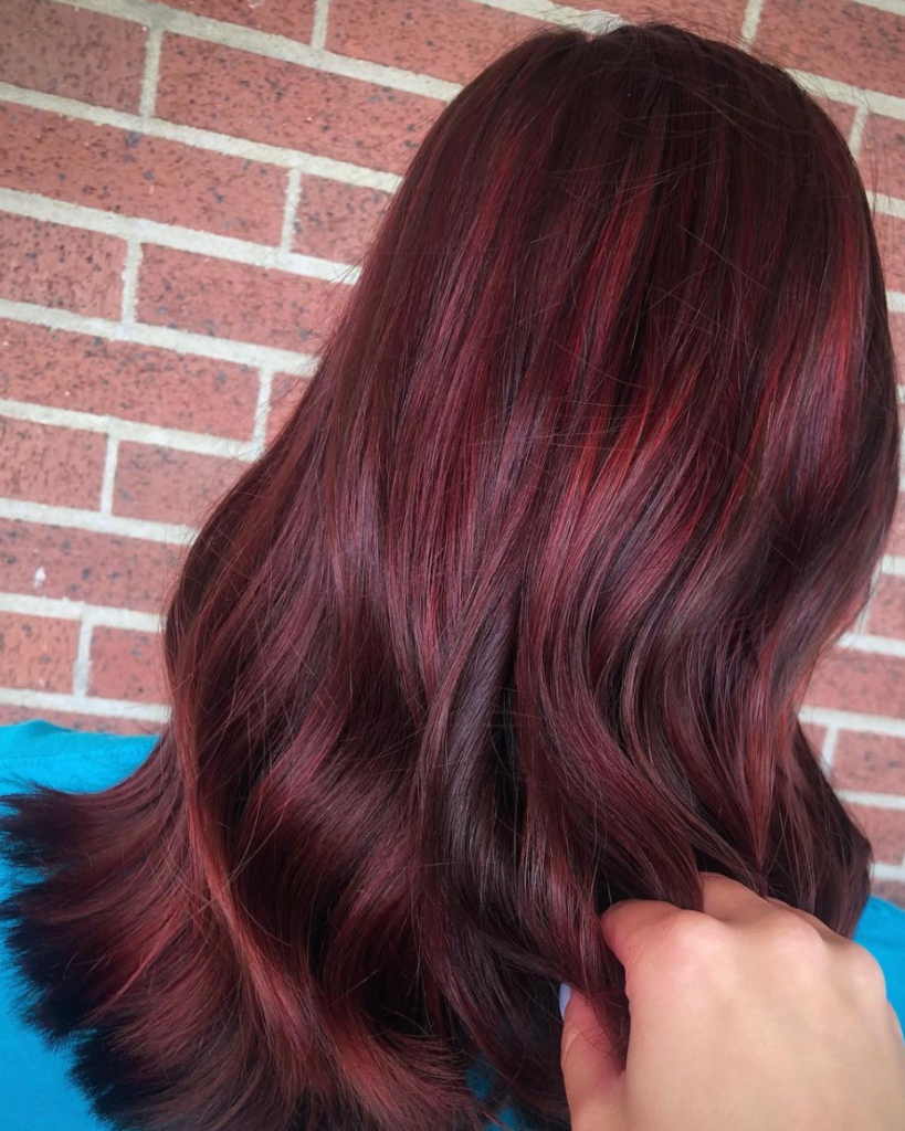 fall hair color ideas brunettes