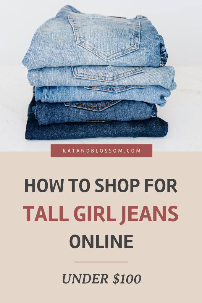 tall ladies jeans under $100