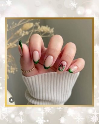 Christmas Nails Design Ideas Green Tips