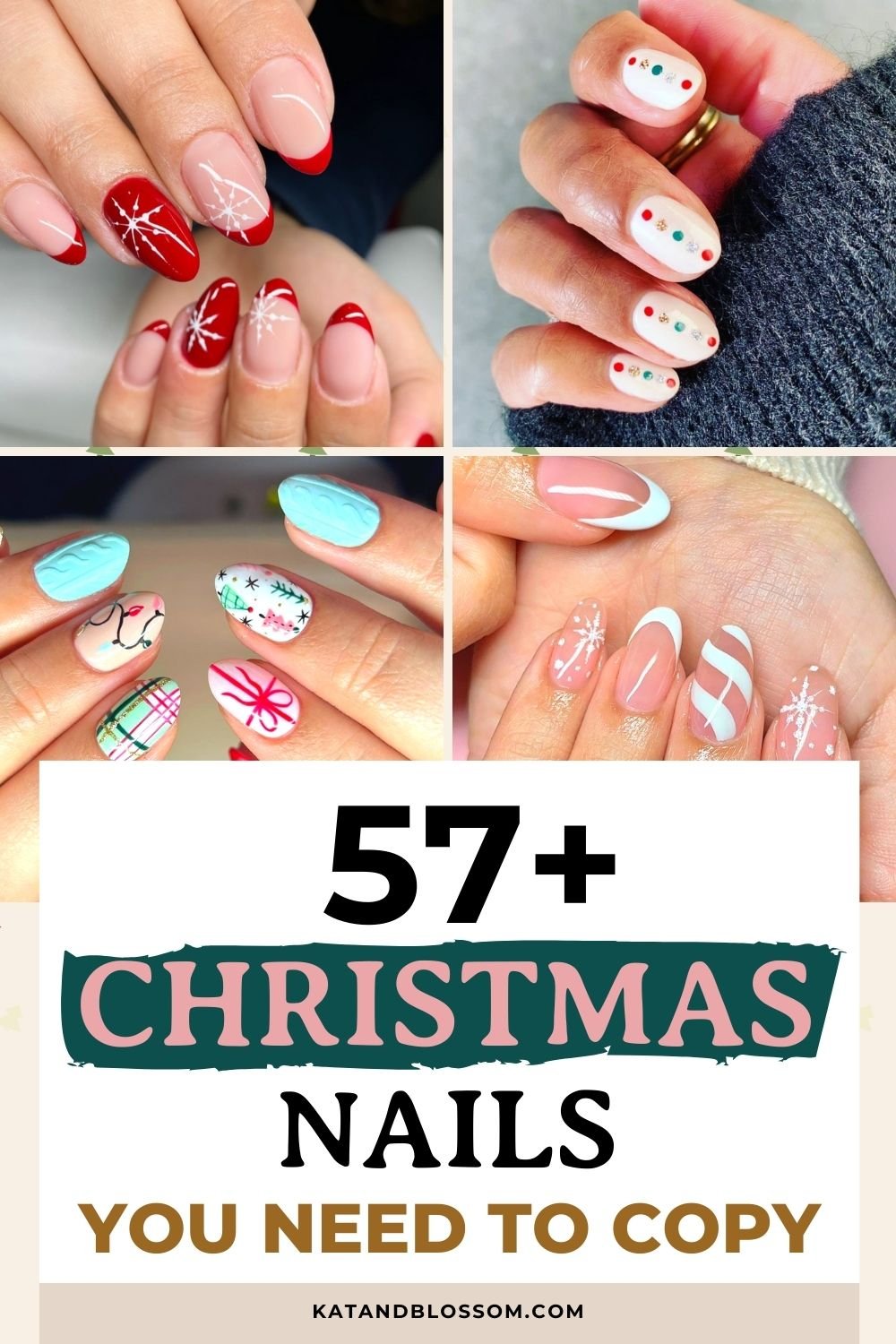 Christmas Nails Designs Ideas Pinterest Cover KB 1