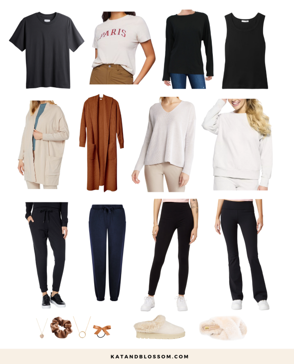 How To Create A Cozy Organic Loungewear Capsule Wardrobe - Kat and Blossom