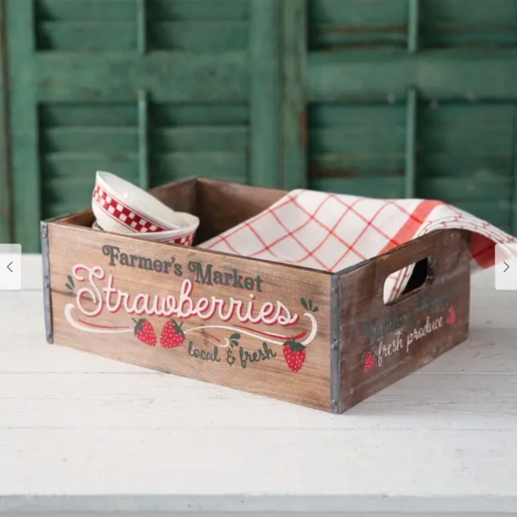 Strawberries Box