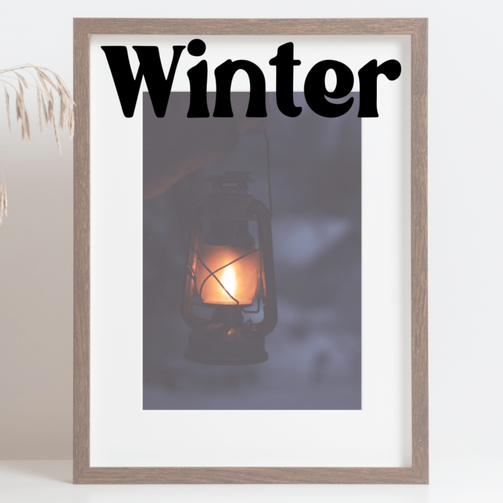 Wall Art Winter Category Homepage