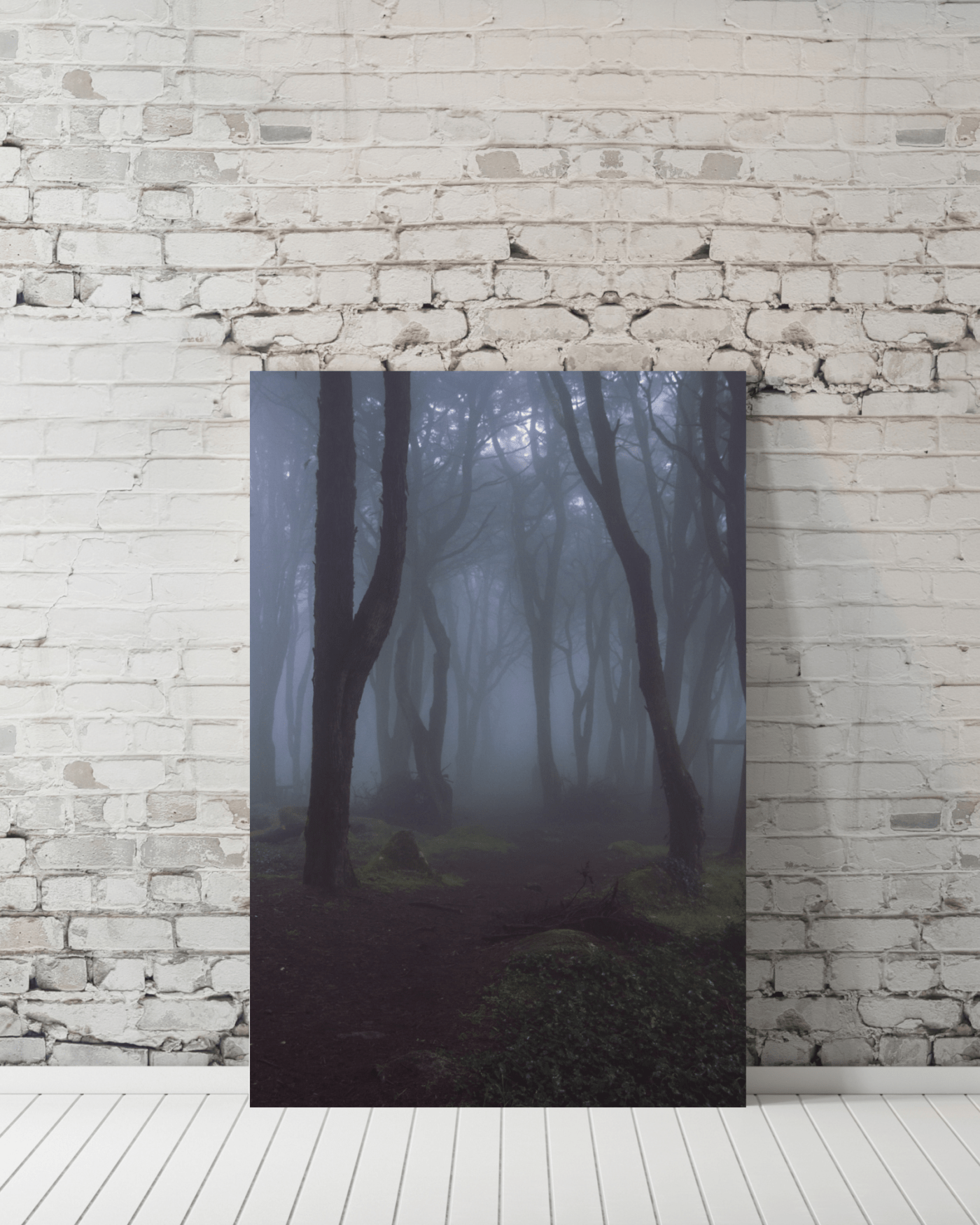 Spooky Misty Forest Mockup1