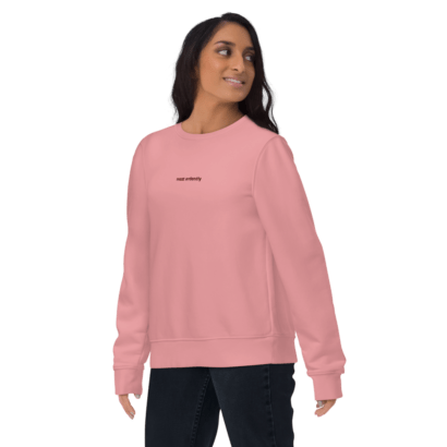 unisex eco sweatshirt canyon pink front 64744893946db