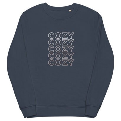 unisex organic sweatshirt french navy front 6477de31f3068.jpg