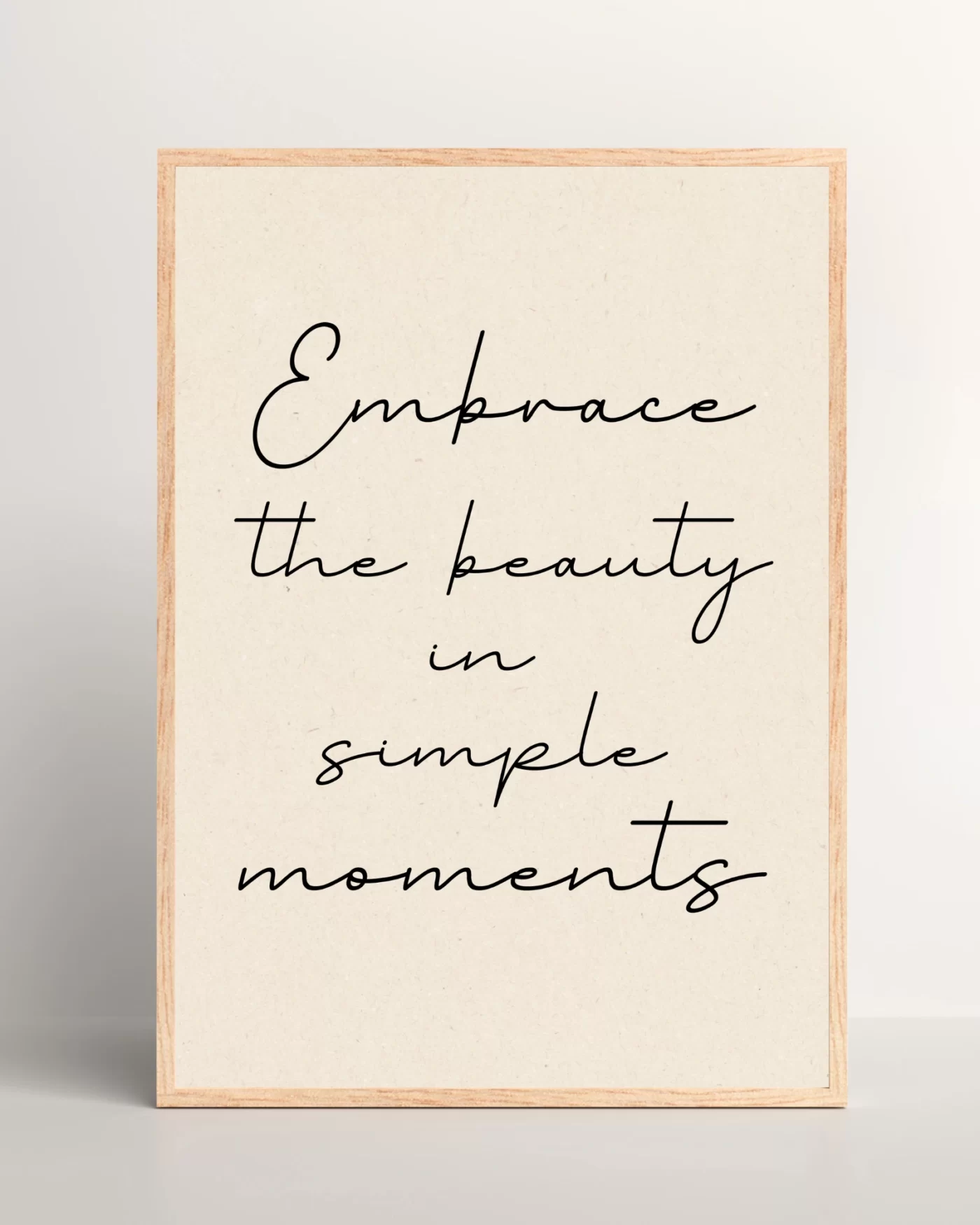 Embrace Beauty in Simple Moments Quote Mockup3