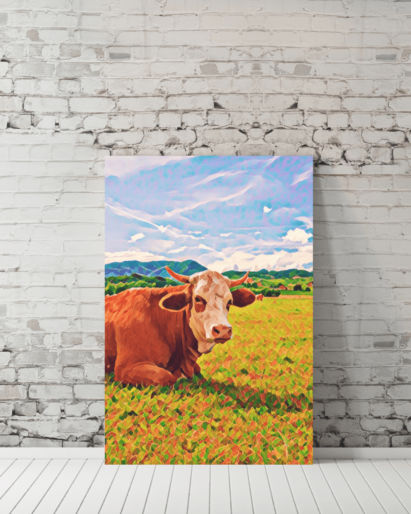 Painted Cow Mockup1