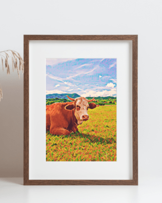 Painted Cow Mockup2