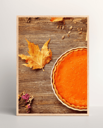 Pumpkin Pie Wood Aesthetic Mockup3
