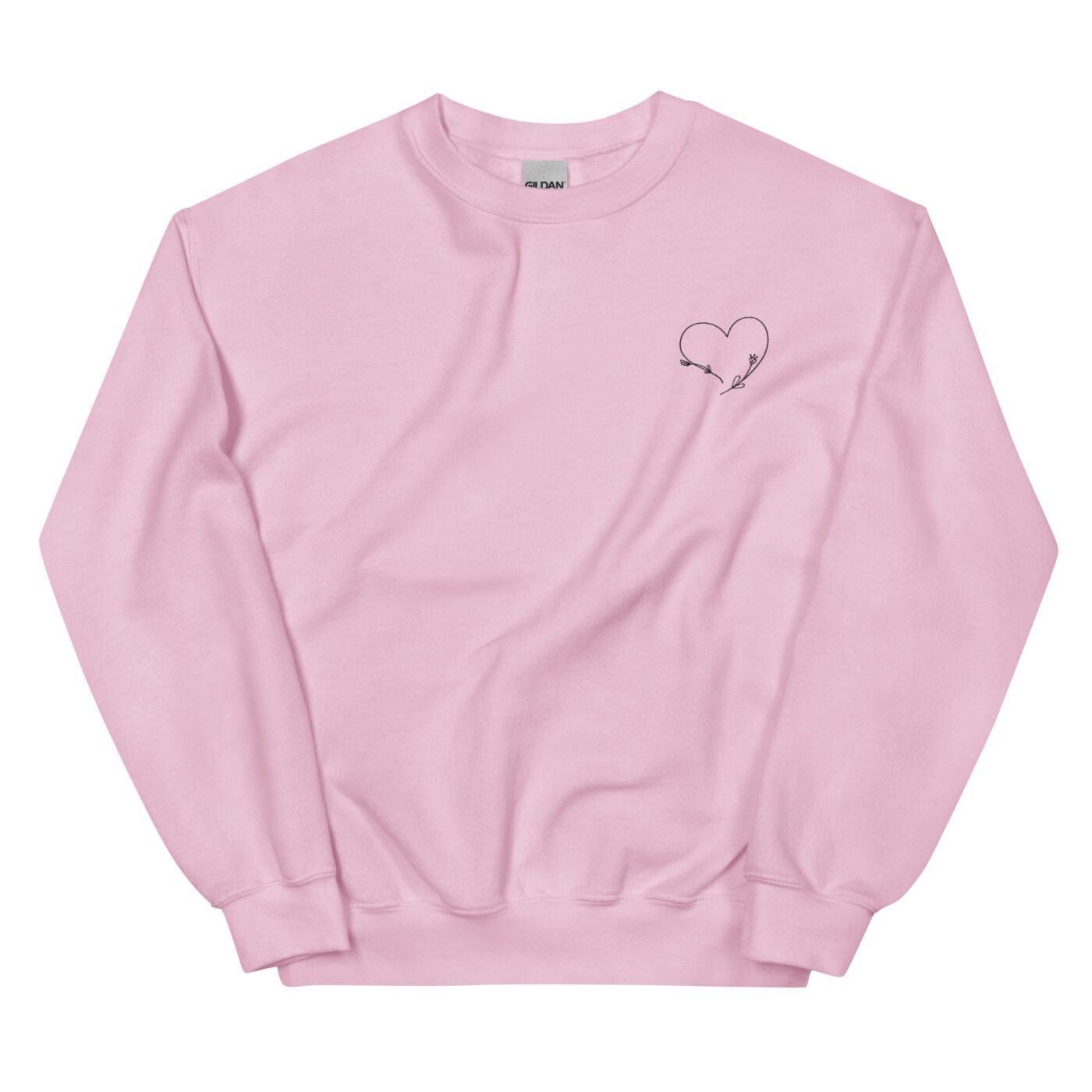 unisex crew neck sweatshirt light pink front 648635270ffde.jpg