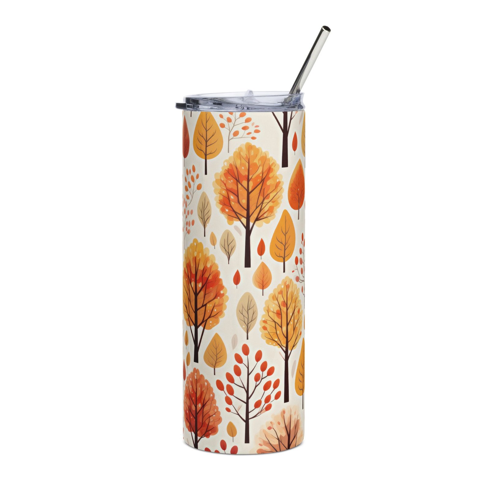 Autumn Forest Stainless Steel Tumbler