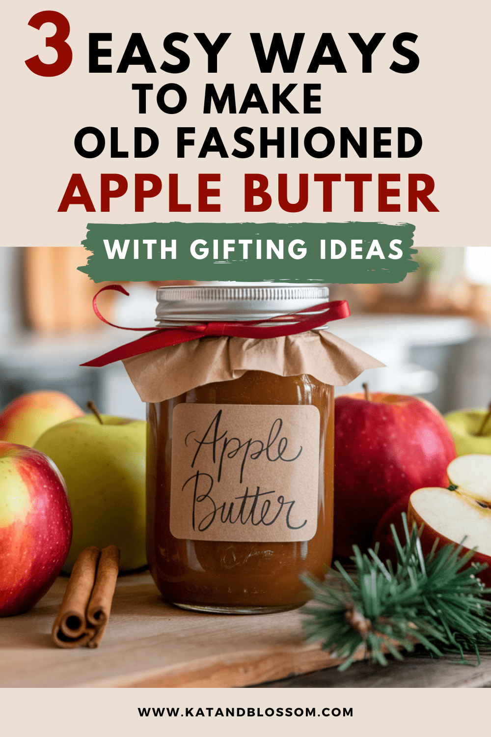 3 Ways To Make Traditional Organic Apple Butter