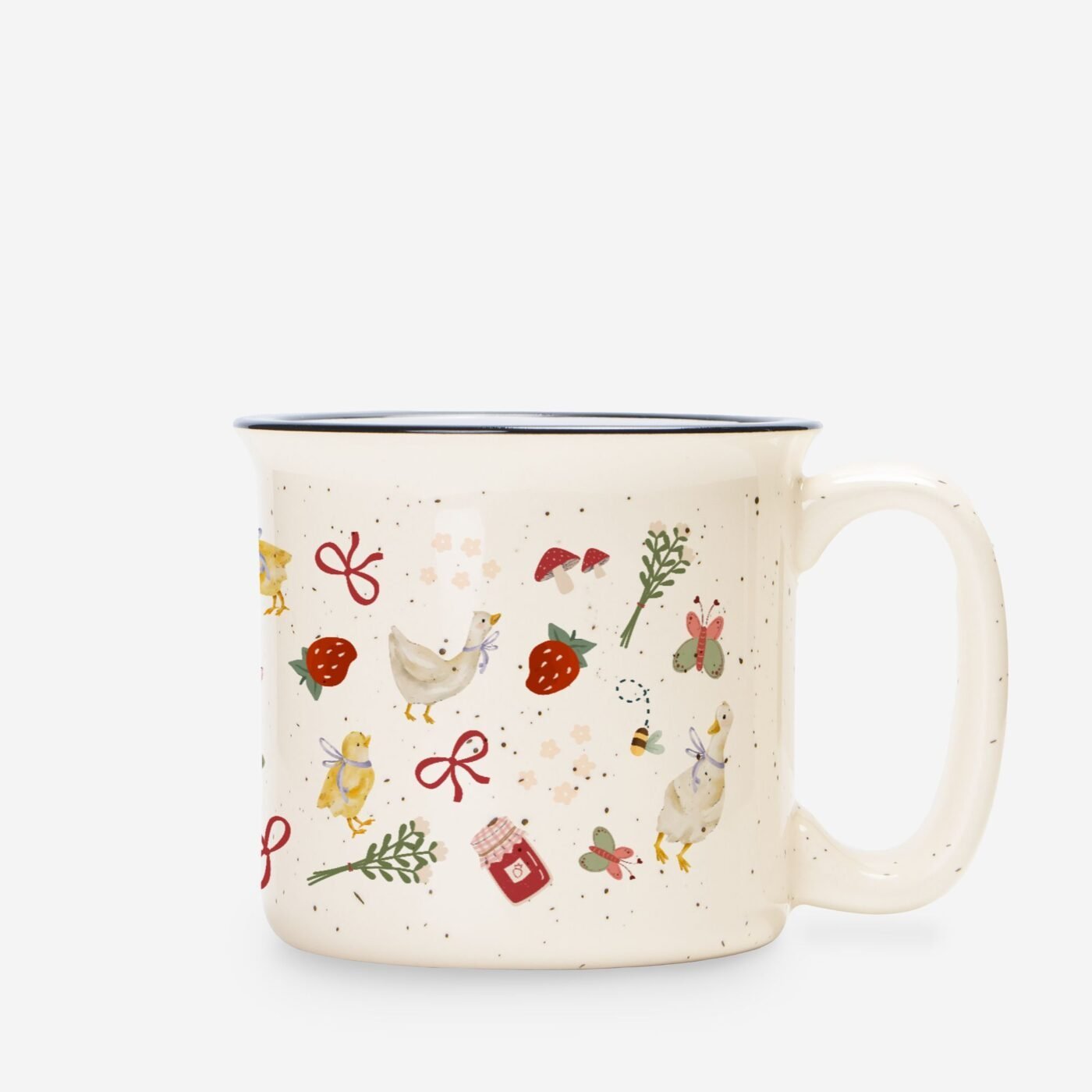 Ceramic Camp Mug Speckled 13oz 1 1907