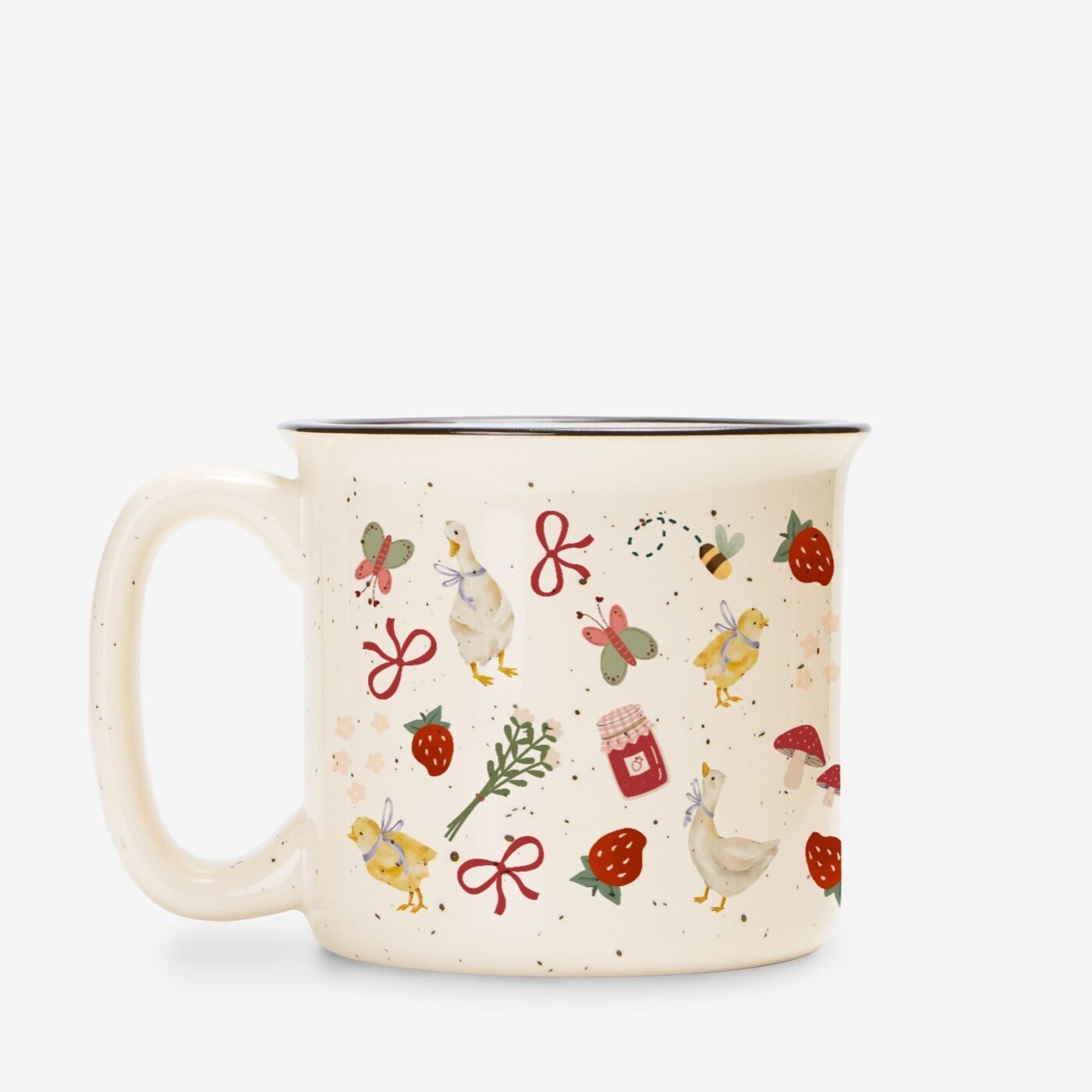 Ceramic Camp Mug Speckled 13oz 2 1907