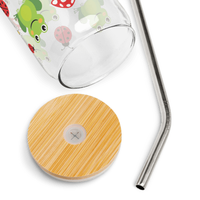 can shaped glass (16 oz) 16 oz with lid straw product details 67ad1d4789ed4