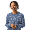 classic fit knitted crew neck sweater custom m front 67b1522575a82