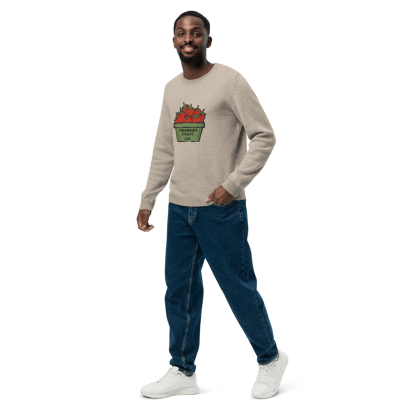 classic fit knitted crew neck sweater custom m front 67e309ce4a739