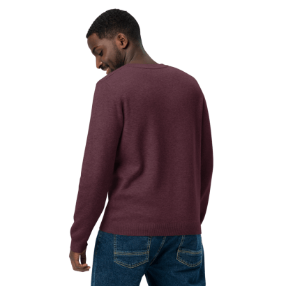 classic fit knitted crew neck sweater custom m back 68f2aae905452