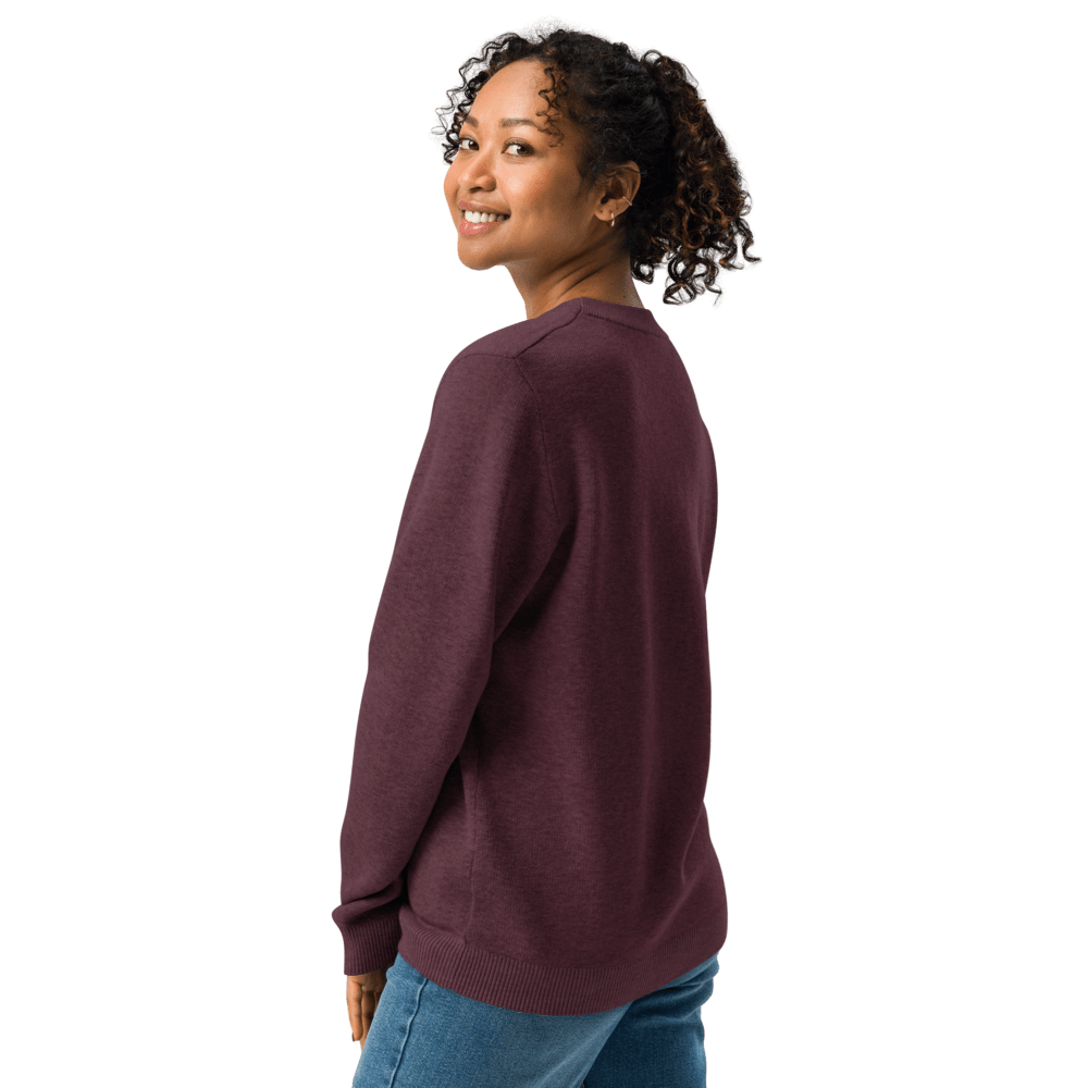 classic fit knitted crew neck sweater custom m back 68f2aae90635d