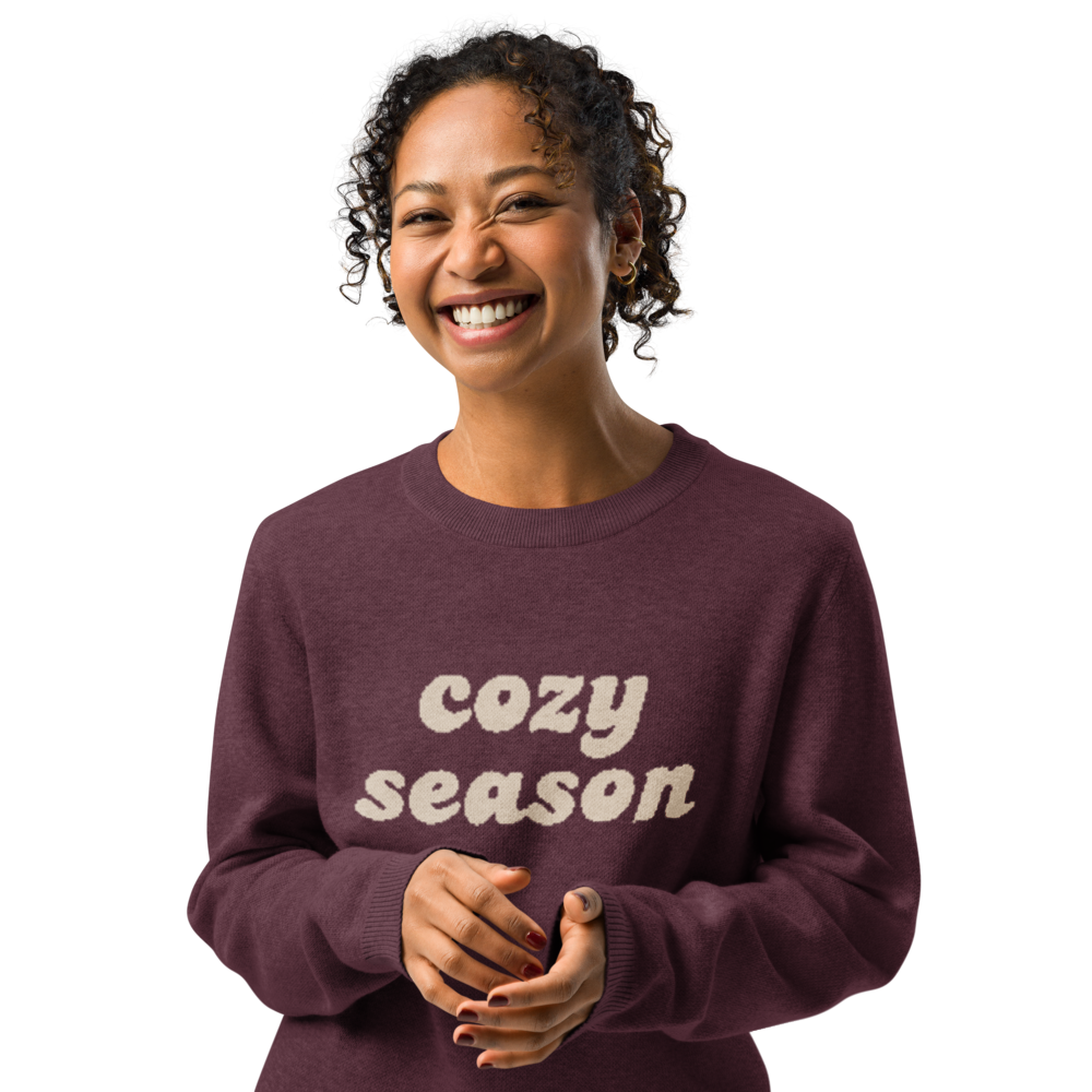 classic fit knitted crew neck sweater custom m front 68f2aae9052fc