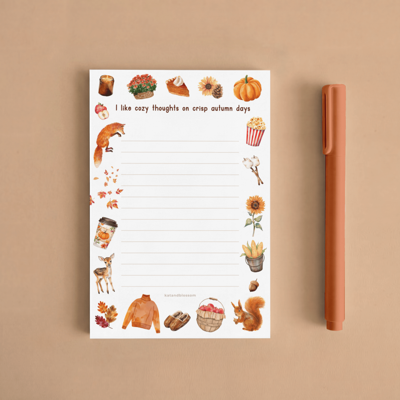 KB Website Mockups Best of Autumn Notepad 4x6