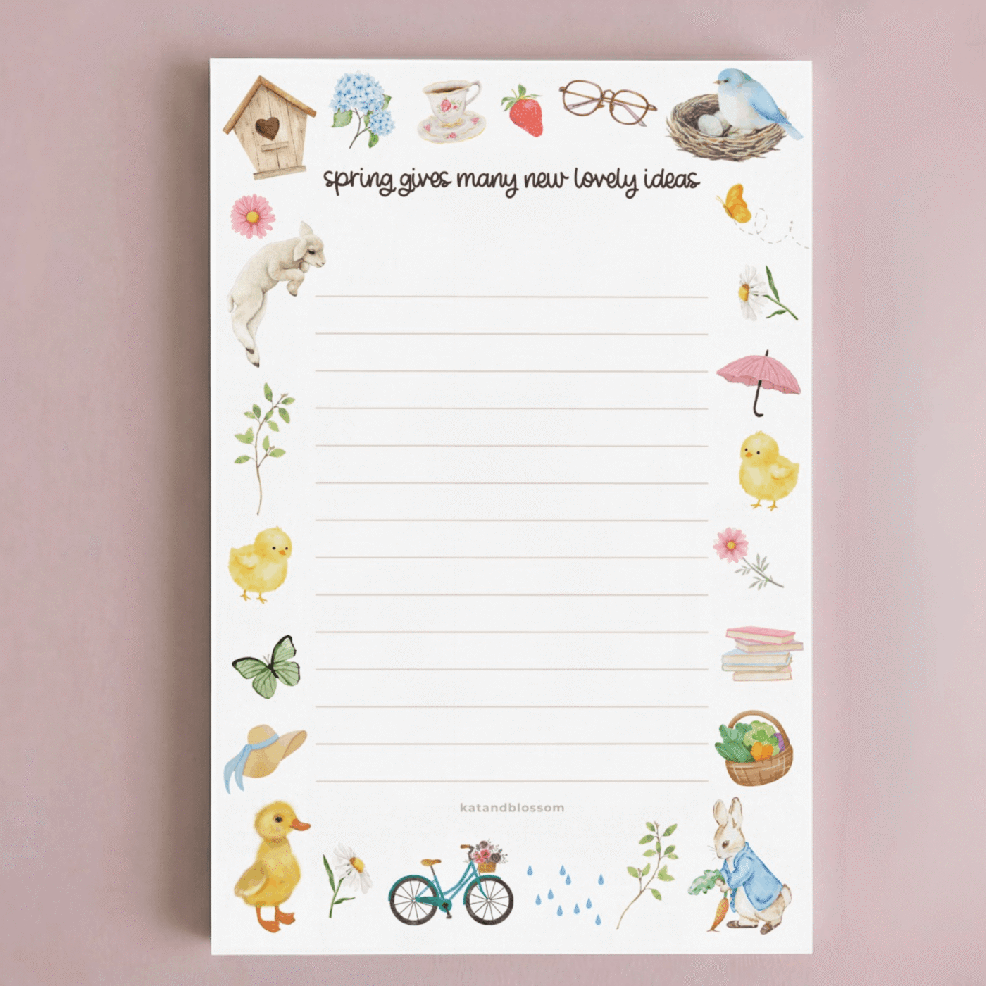 KB Website Mockups Best of Spring Notepad 4x6