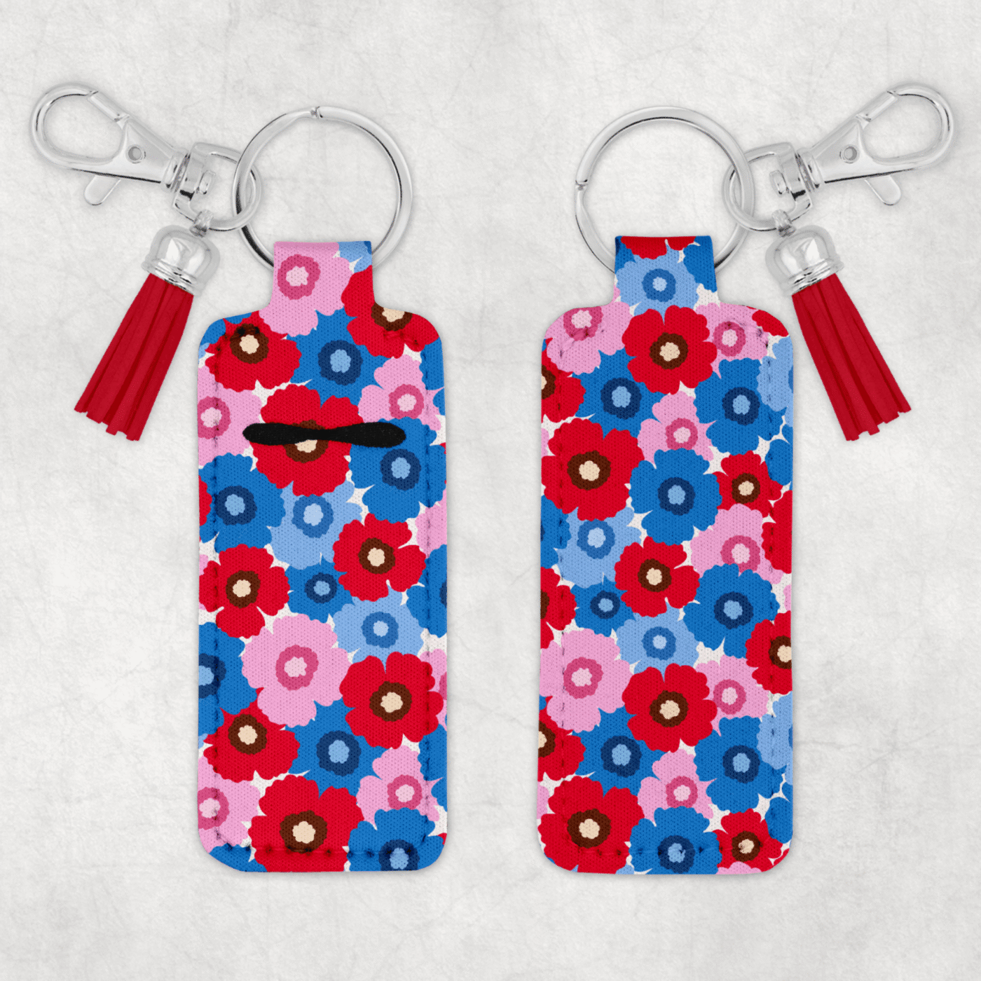 Patriotic Chapstick Keychain 10