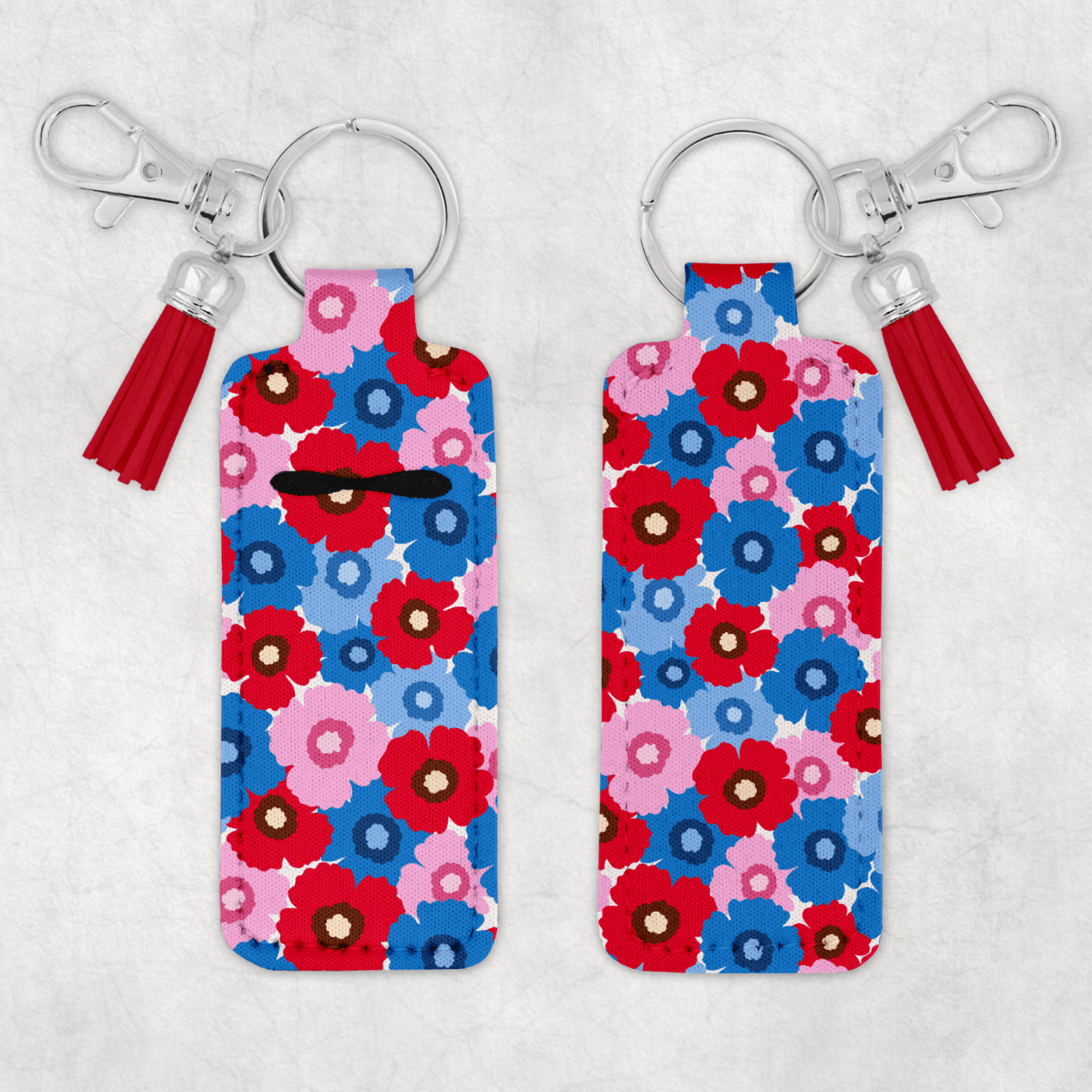Patriotic Chapstick Keychain 10