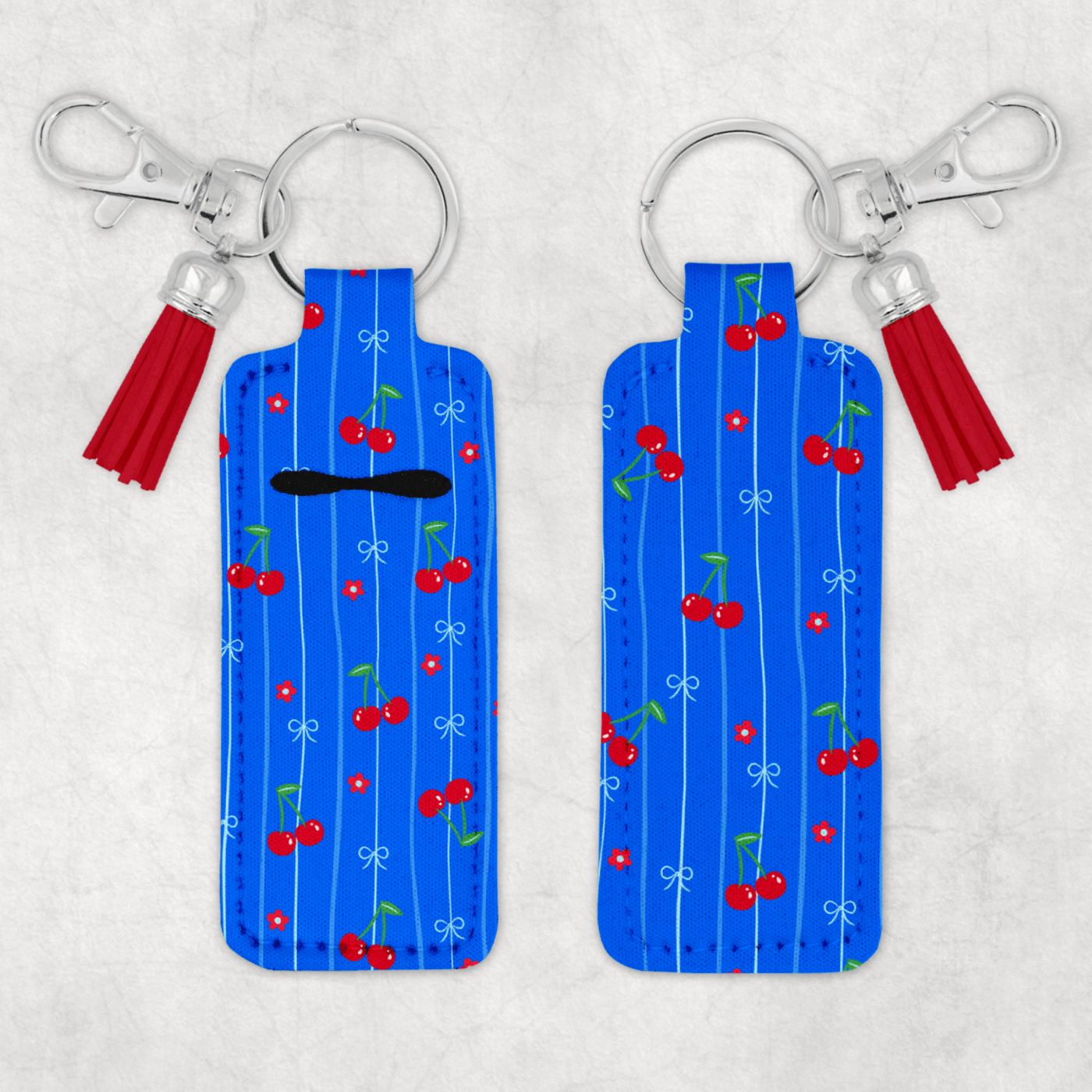 Patriotic Chapstick Keychain 11