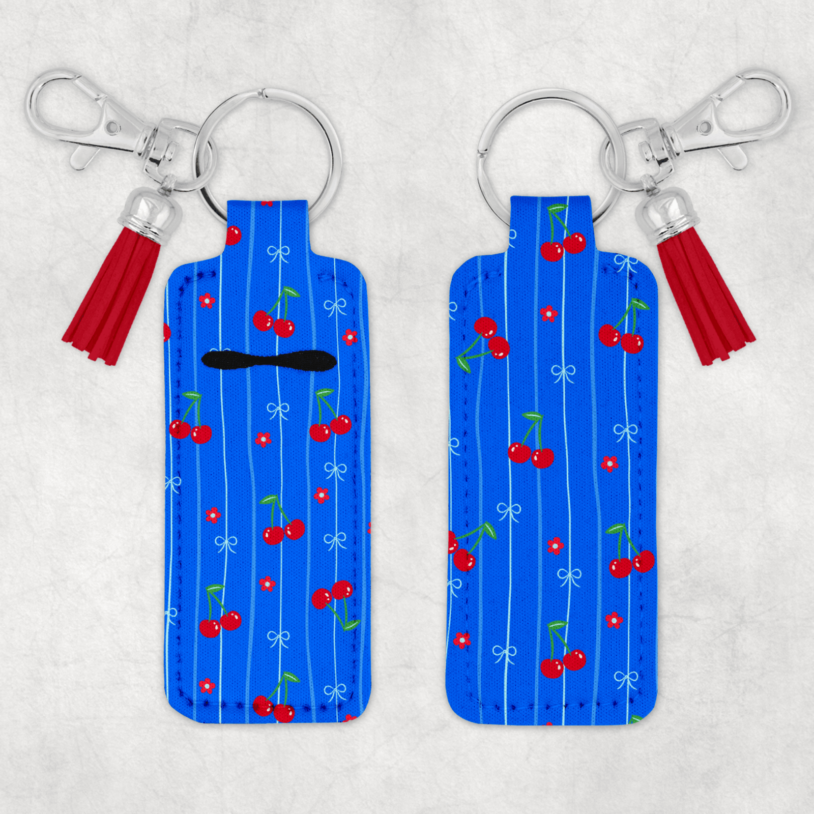 Patriotic Chapstick Keychain 11