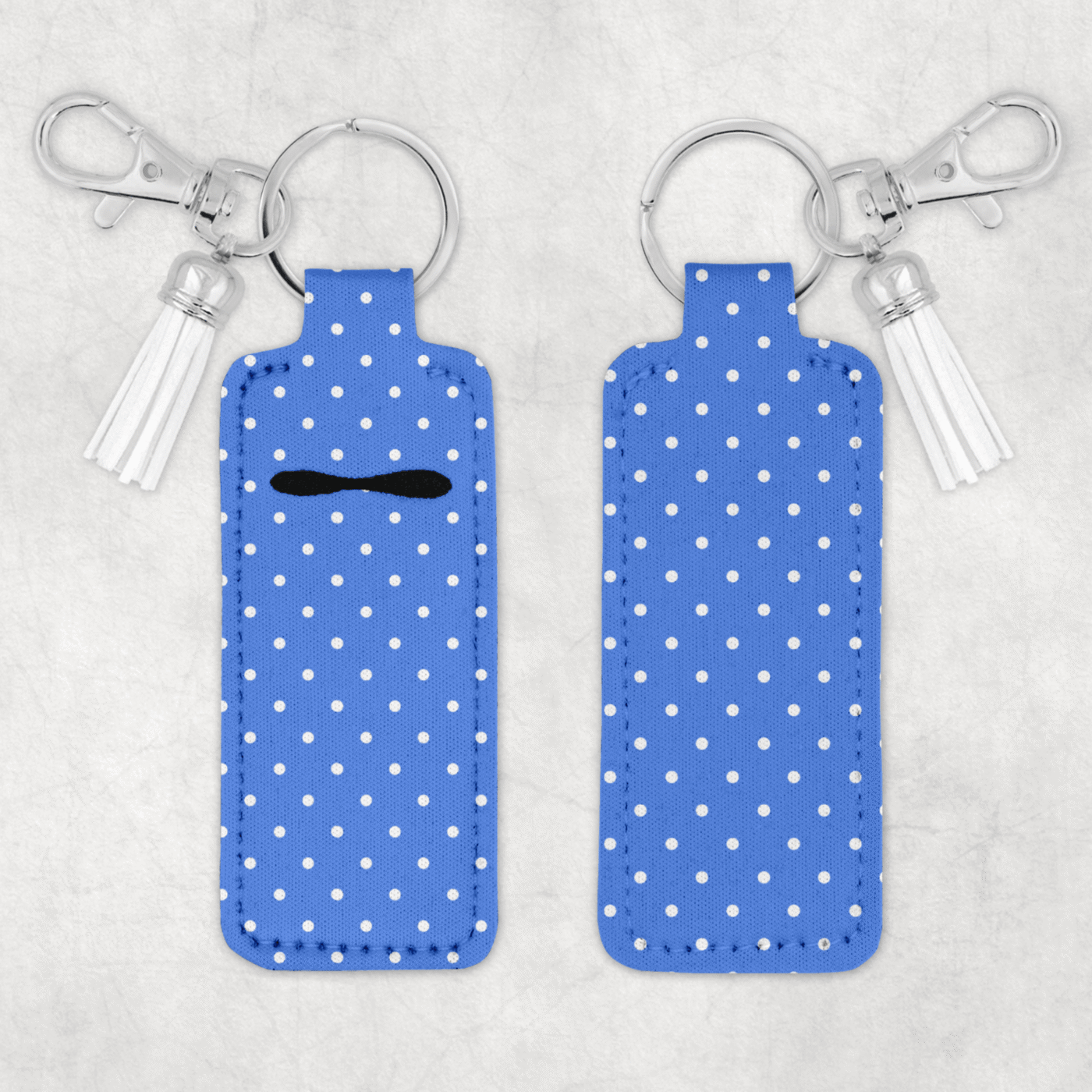 Patriotic Chapstick Keychain 2