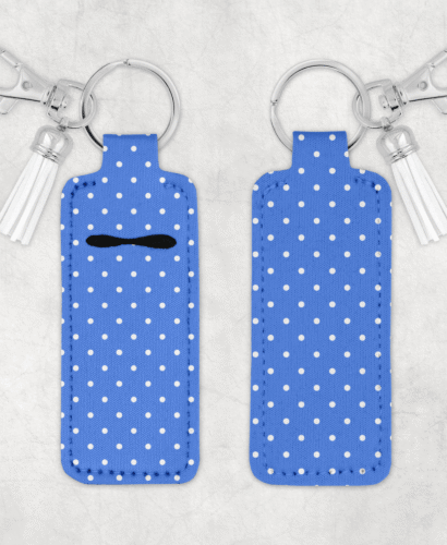 Patriotic Chapstick Keychain 2