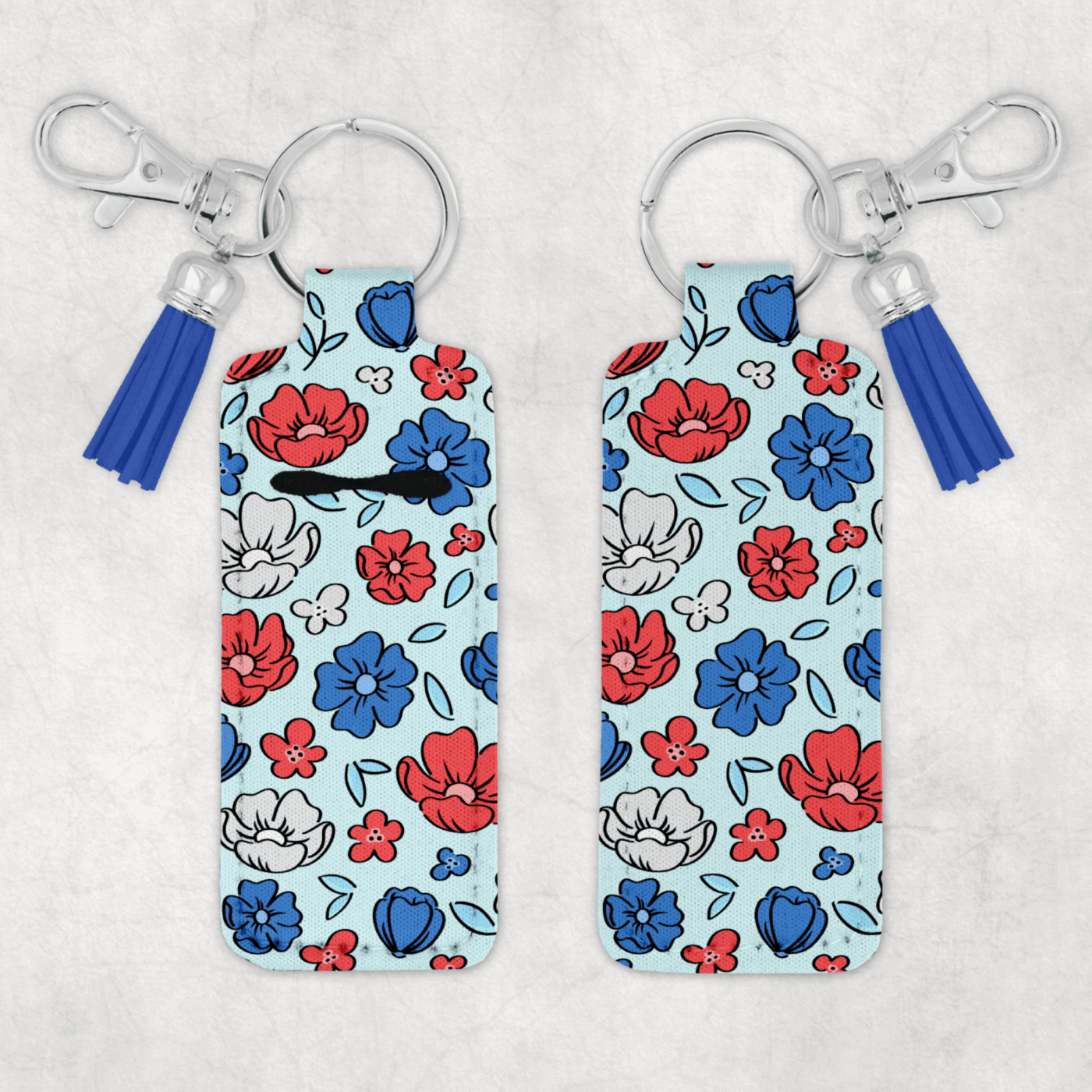 Patriotic Chapstick Keychain 6