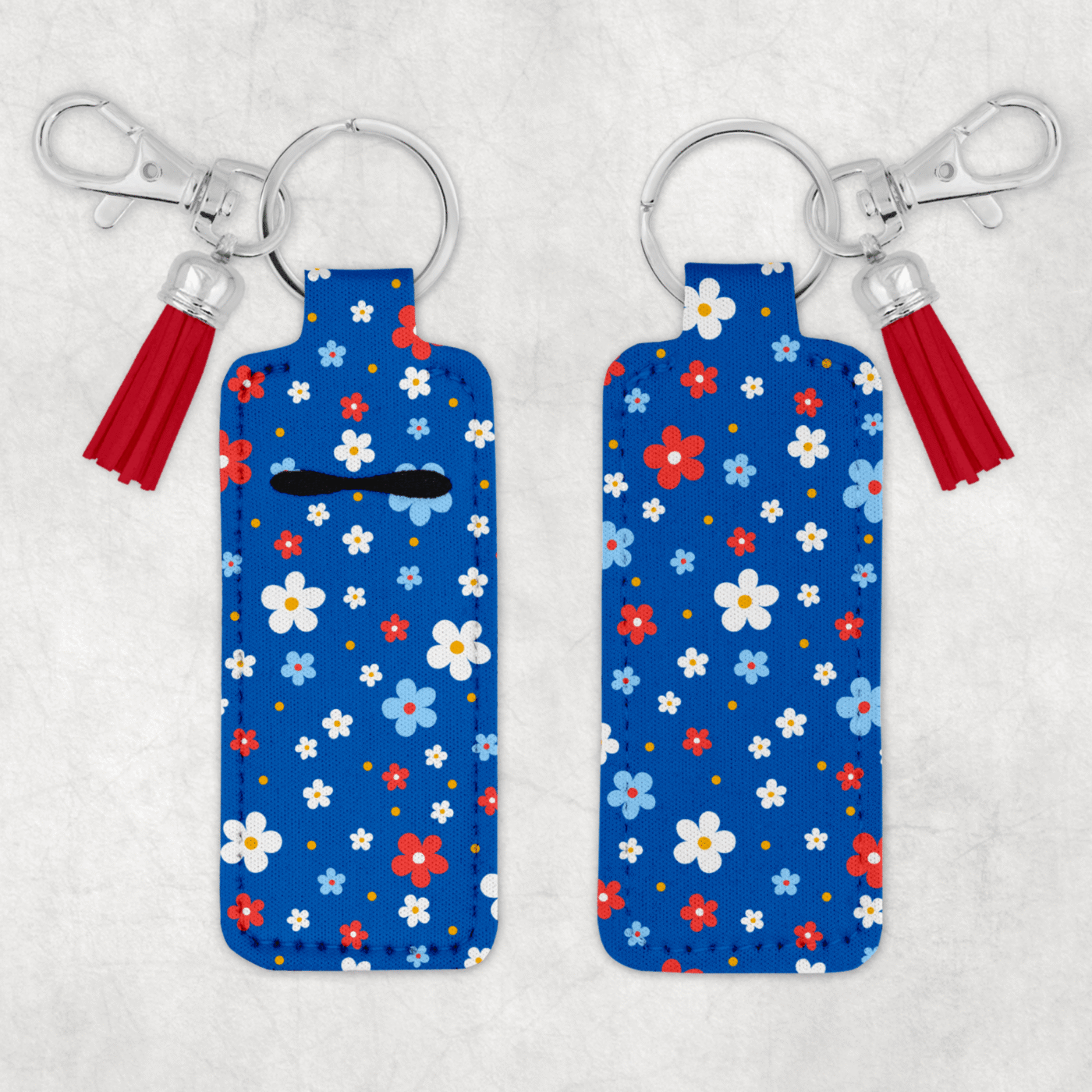 Patriotic Chapstick Keychain 7