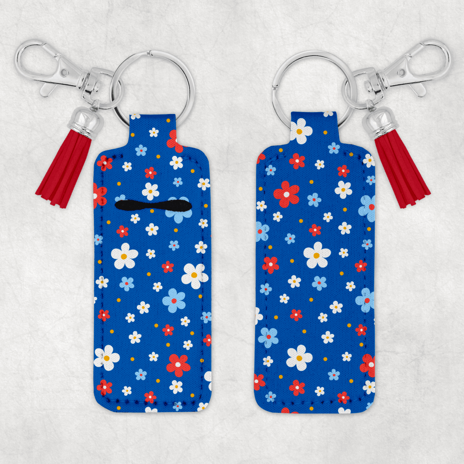 Patriotic Chapstick Keychain 7